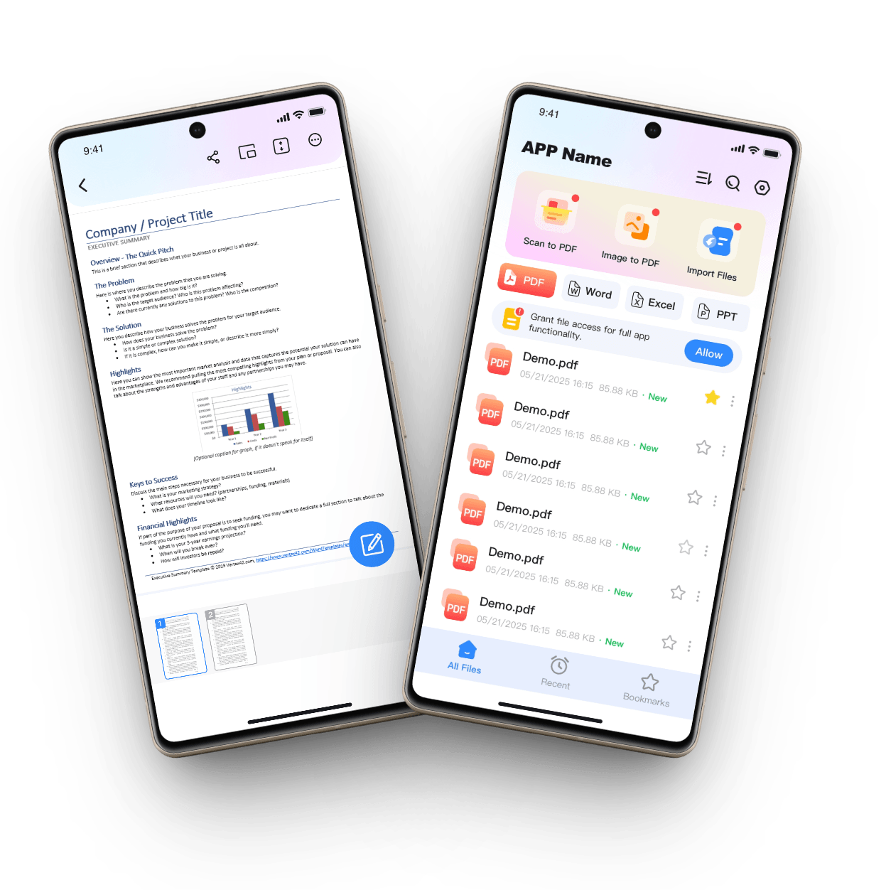 PDF Viewer App 截图