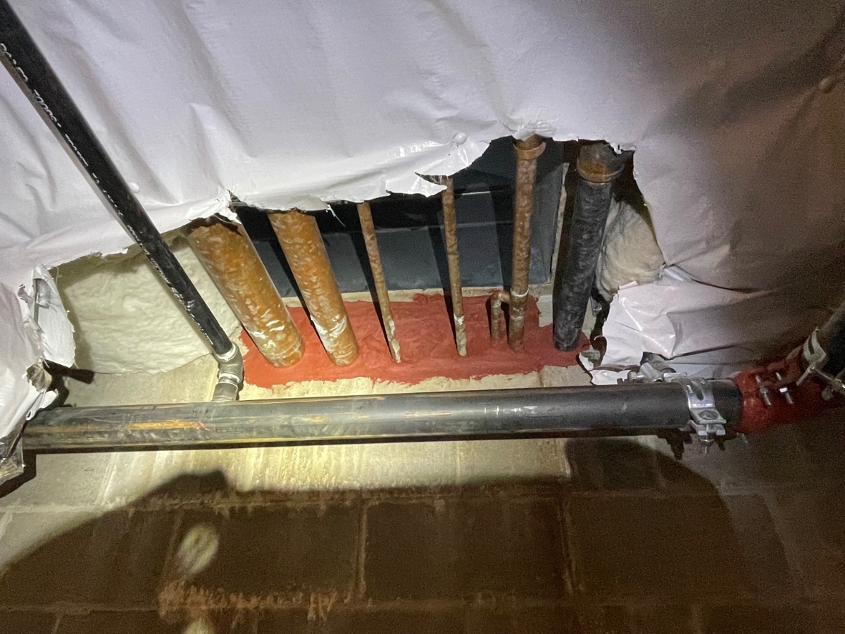 Firestop System Installation