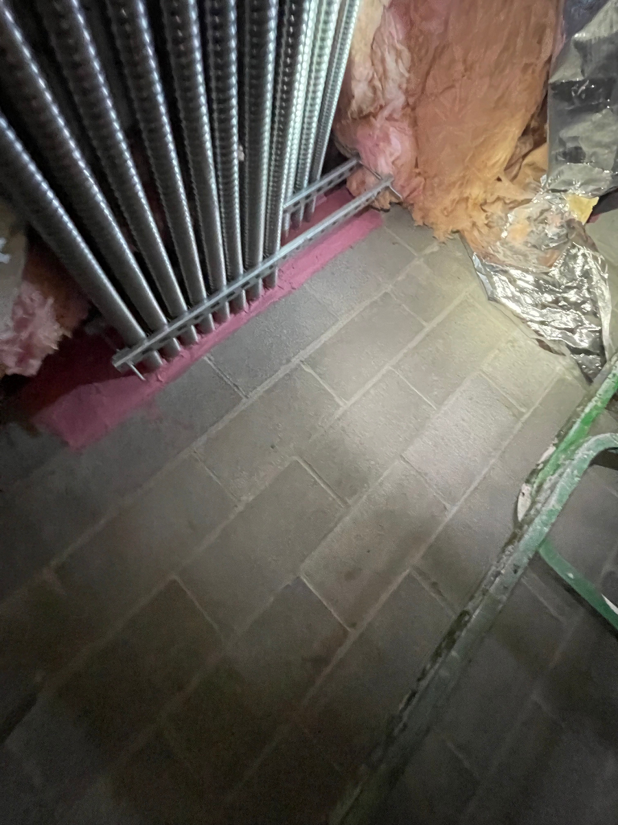 Firestop Floor Penetration