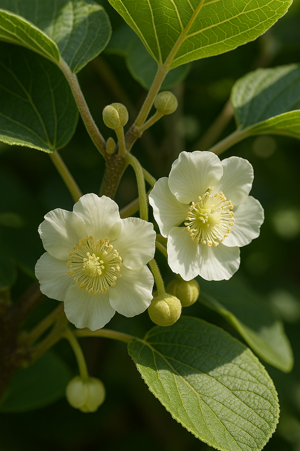 Kiwi arguta macho - Actinidia arguta - ViveiroPortugal