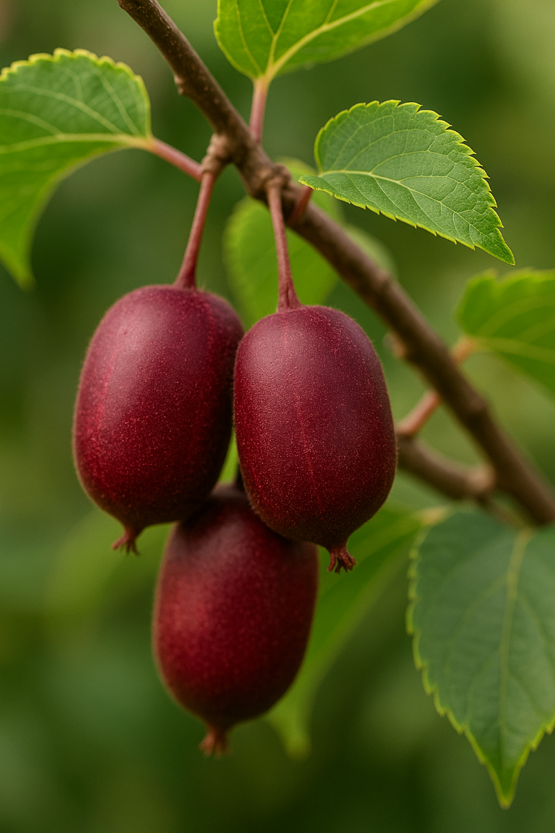 Kiwi arguta Purpurna Sadowa - Actinidia arguta - ViveiroPortugal