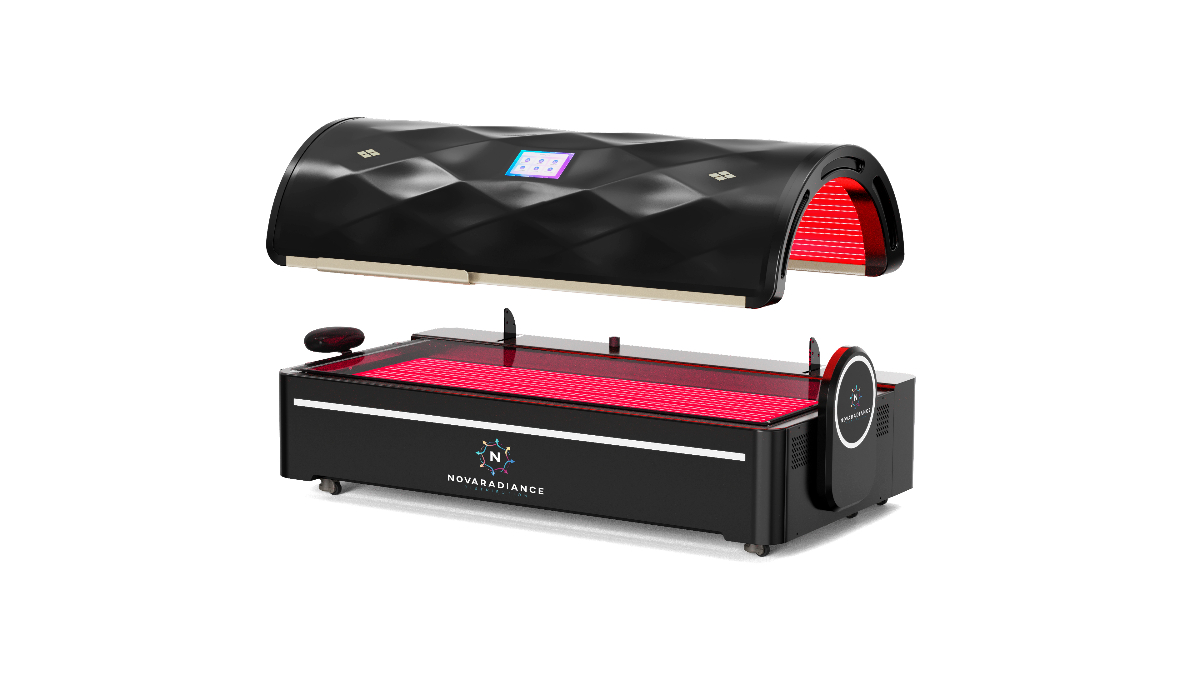 Nova-5500 Full Body Red Light + NIR Therapy Bed view 2