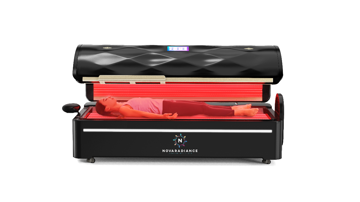 Nova-5500 Full Body Red Light + NIR Therapy Bed view 3