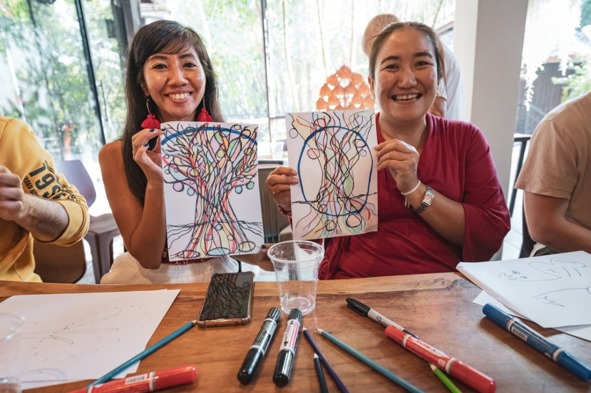 Art therapy creative expression and healing artwork