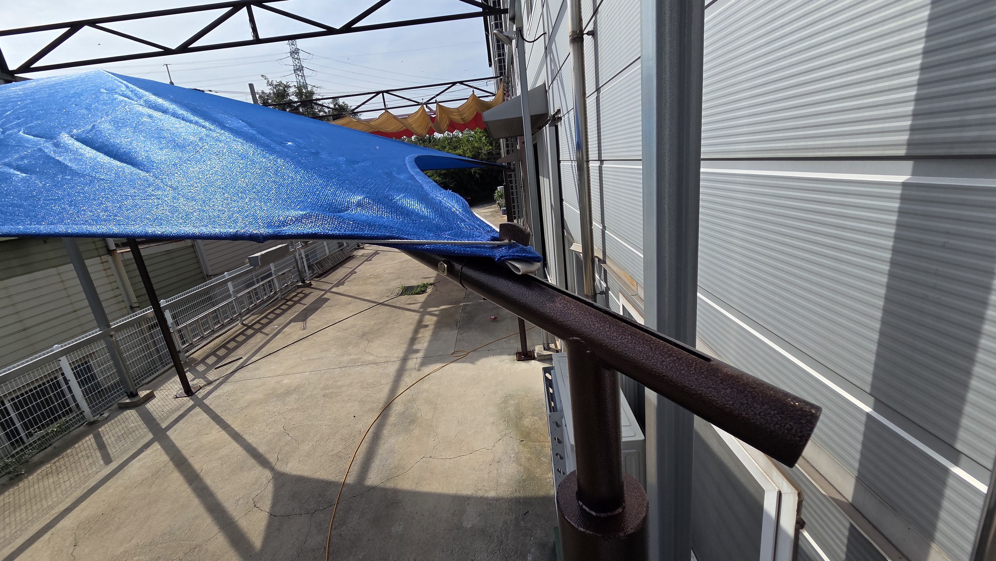 피라미드쉐이드 설치 상세