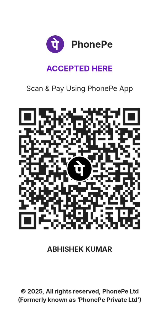 PhonePe QR Code for Payment