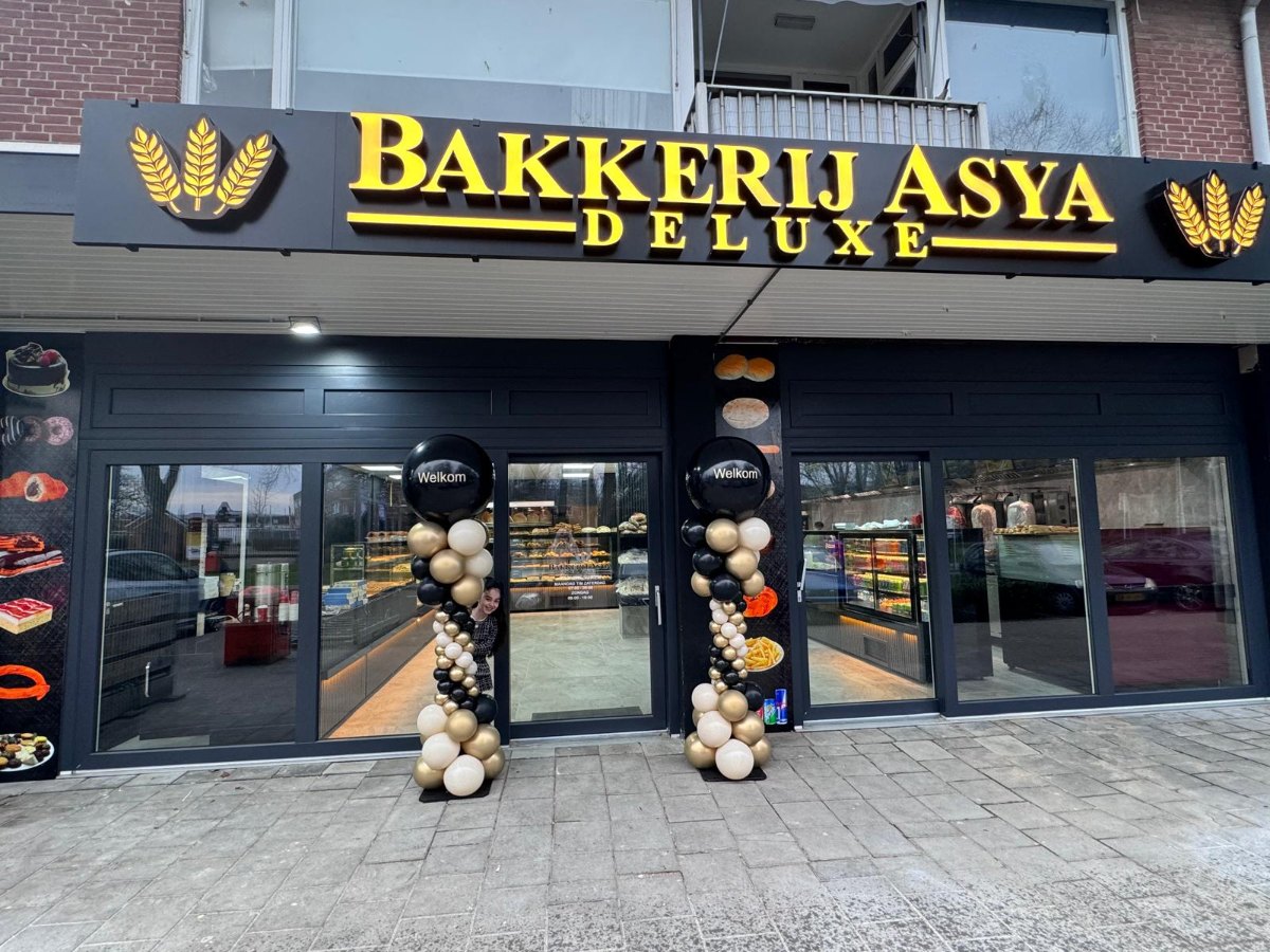 Nieuwe pand Asya Bakkerij Deluxe