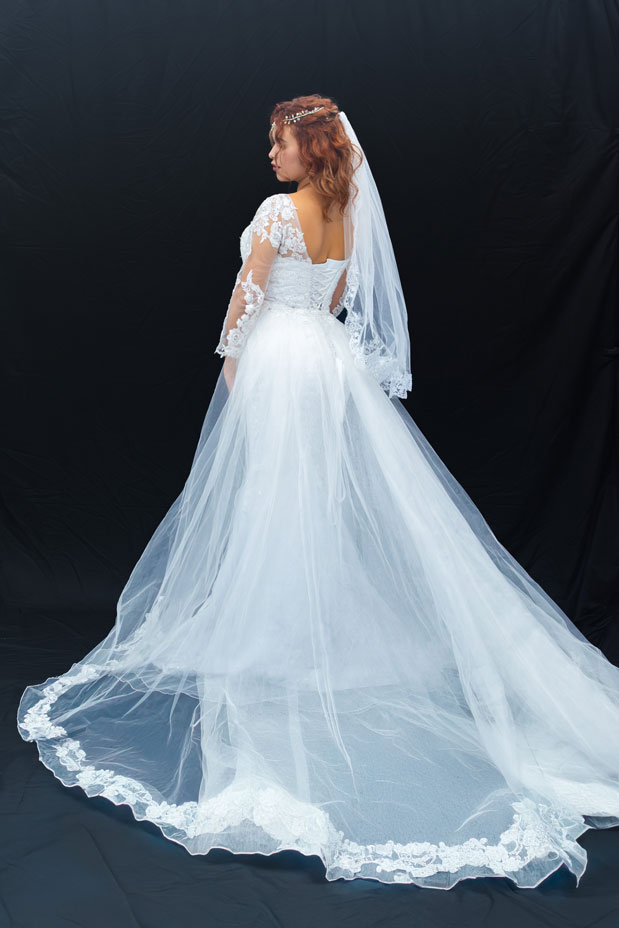 Vestido estilo princesa