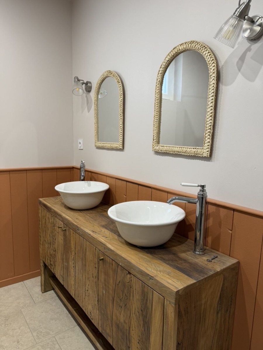 Salle de bain familiale rénovée