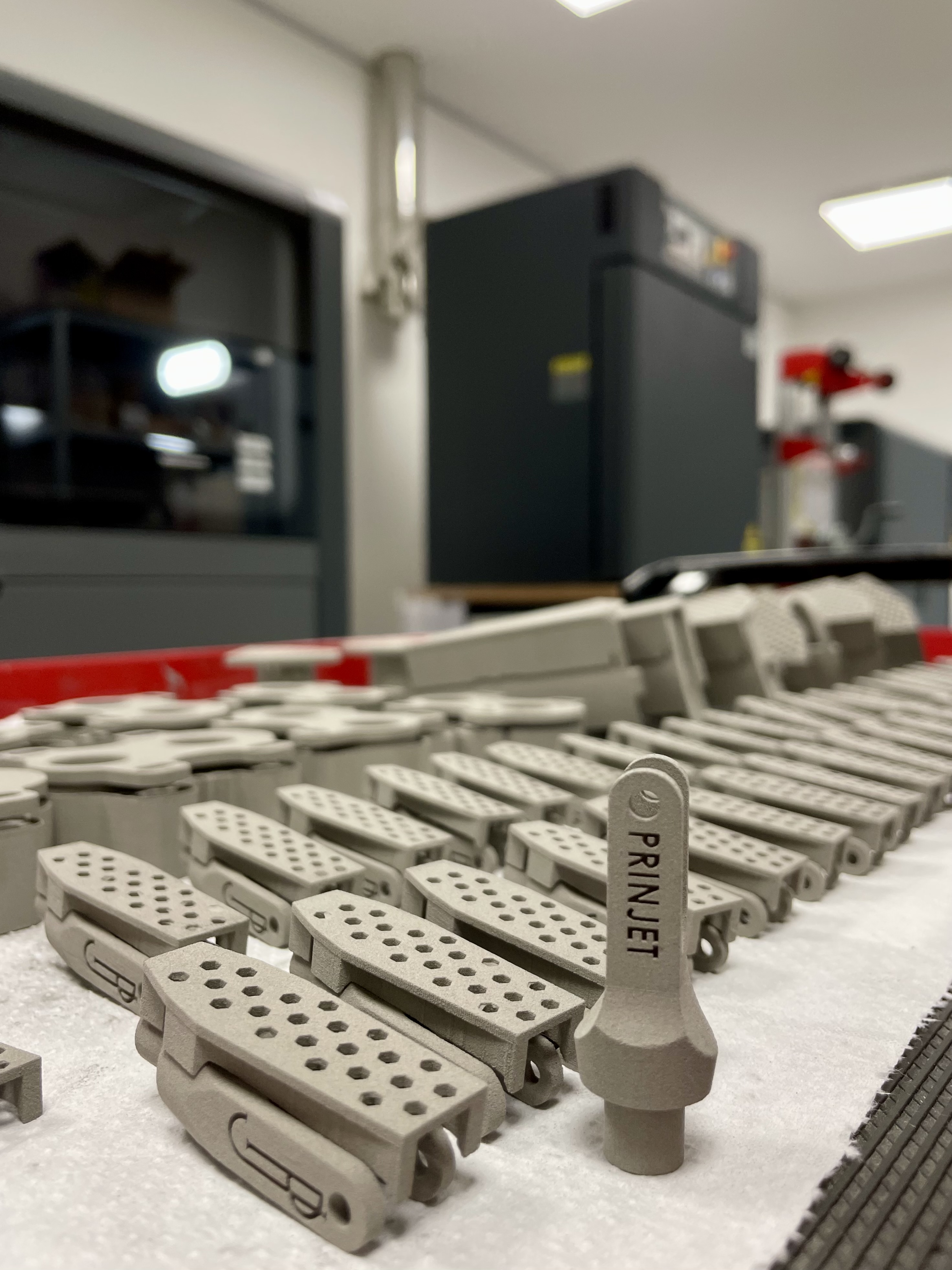 Componente industriale stampato in 3D