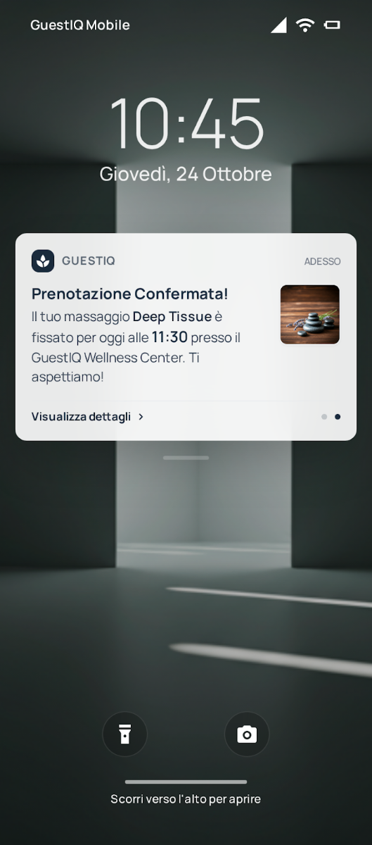 Prenotazione Confermata GuestIQ