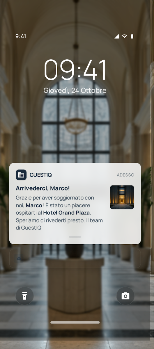 Arrivederci Marco GuestIQ Farewell