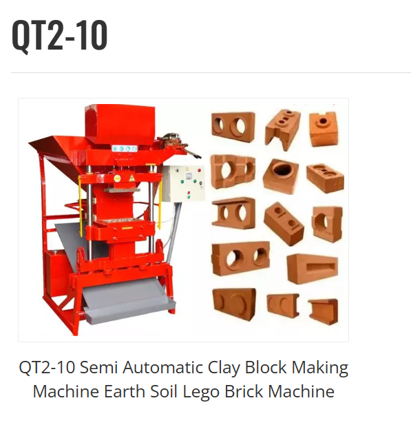 QT10-15 완전자동 콘크리트 블록 성형기