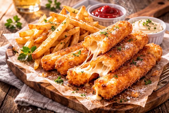 チーズスティック&チップス/Chees Sticks & Chips