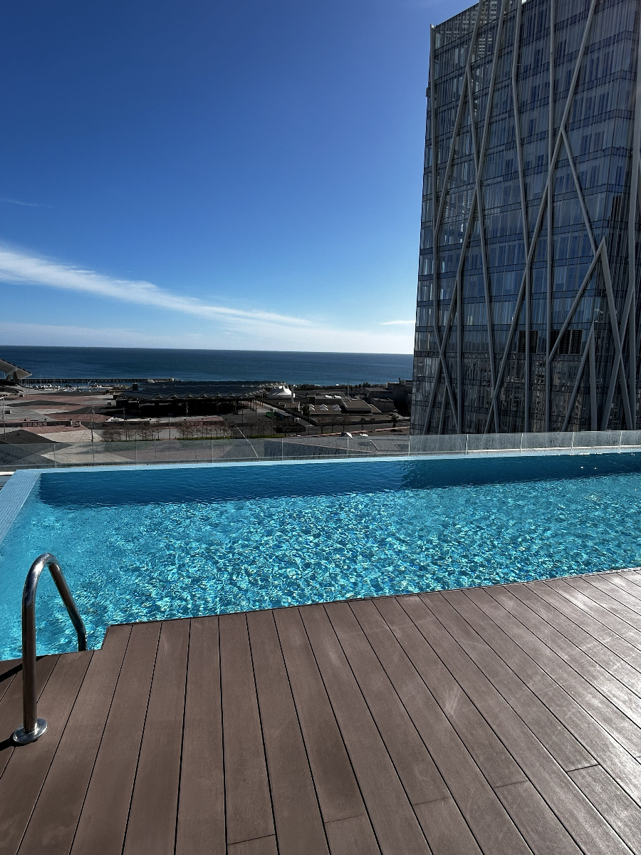 Mediterranean sea view luxury apartment Barcelona
