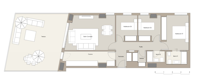 Apartment floor plan