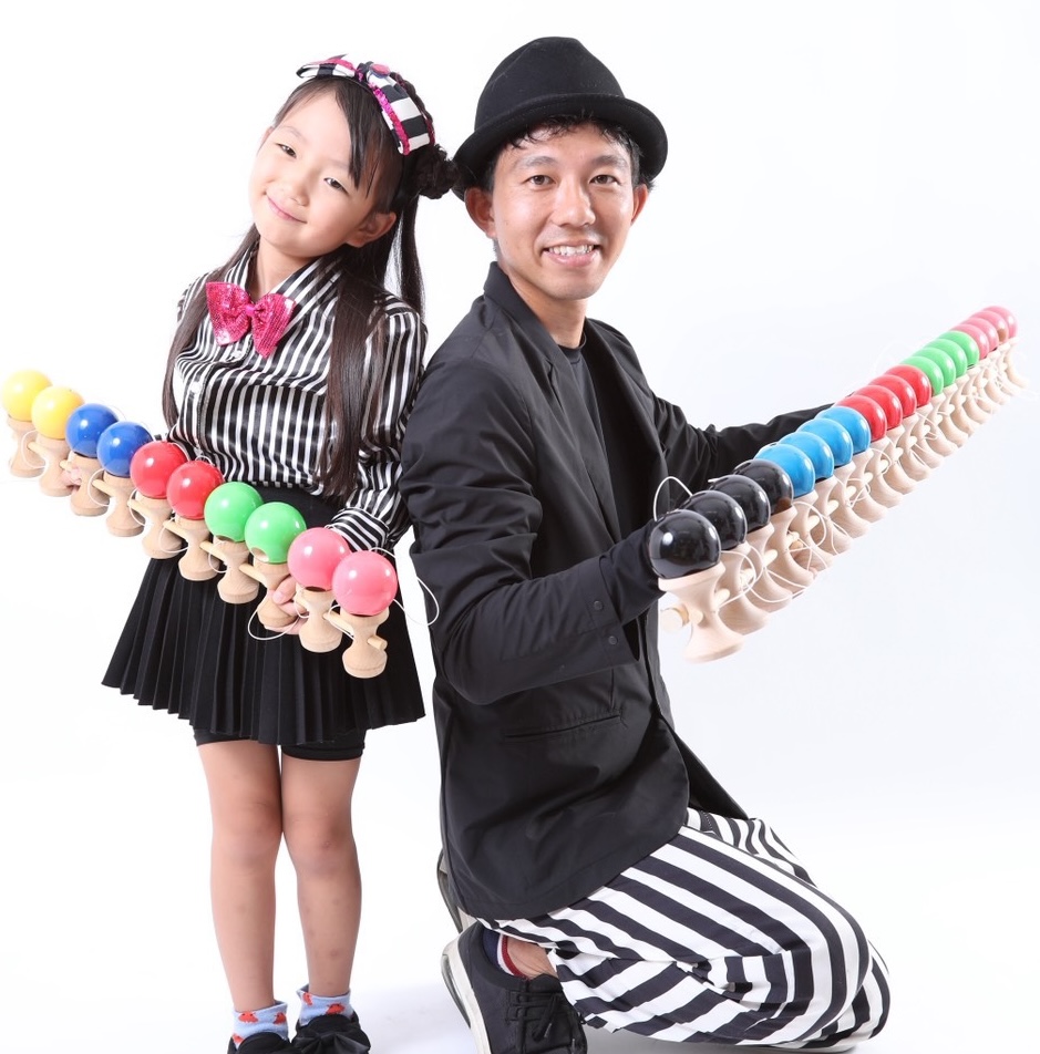 大道芸人ルーク&ぴかりん