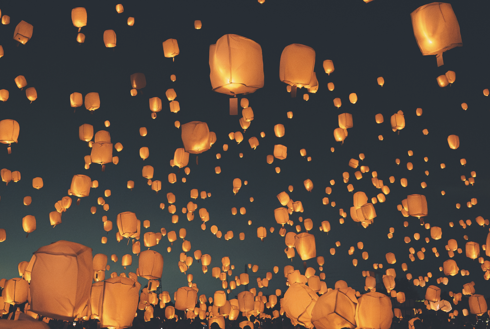 スカイランタン体験