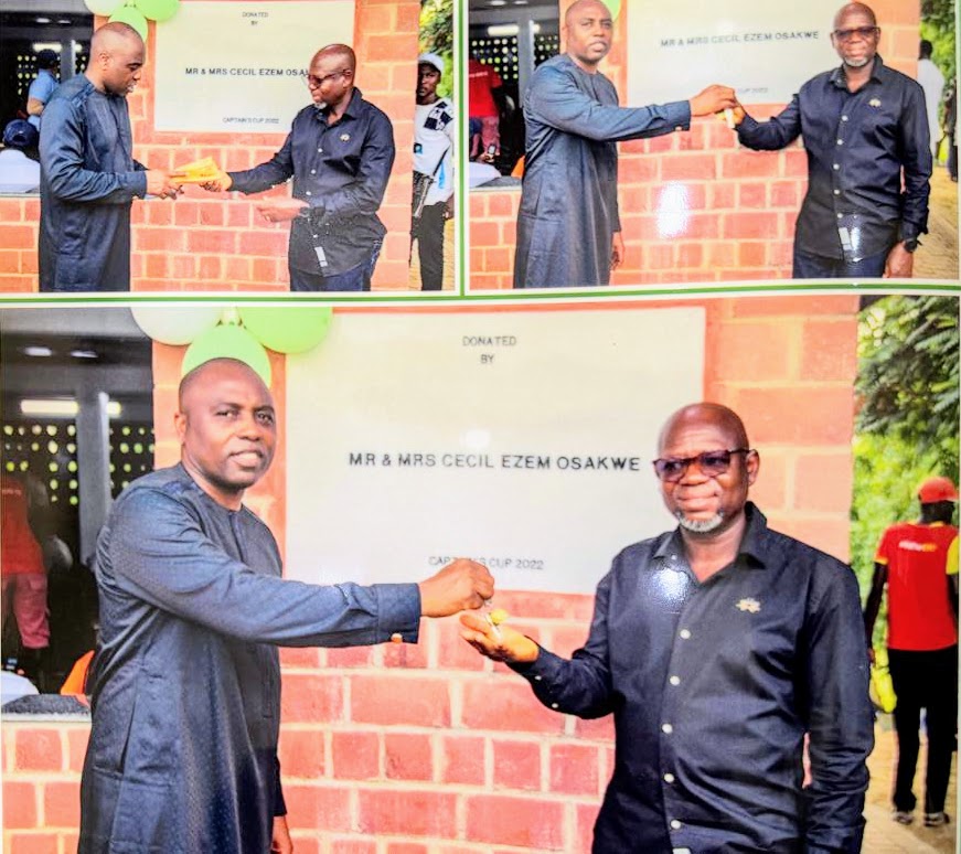 Key handover ceremony at IBB International Golf & Country Club, Abuja