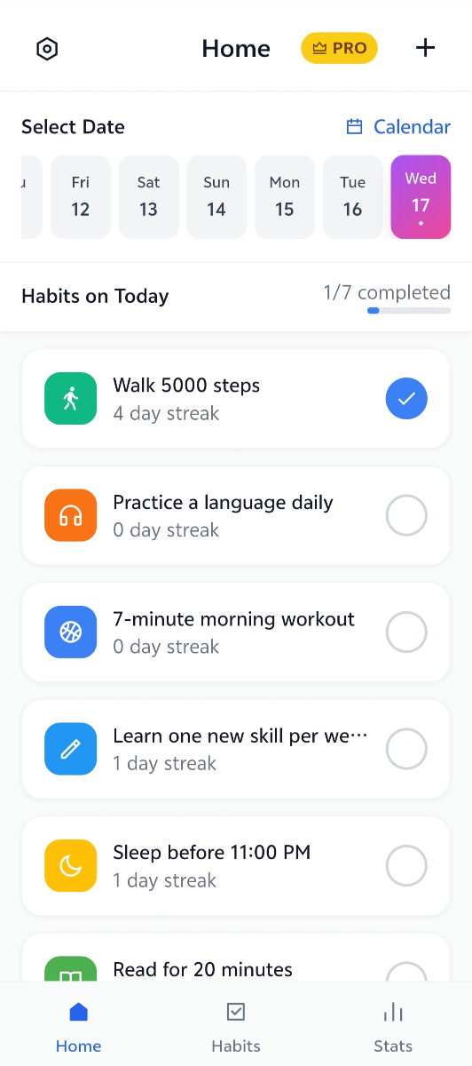 HabitVex App Showcase