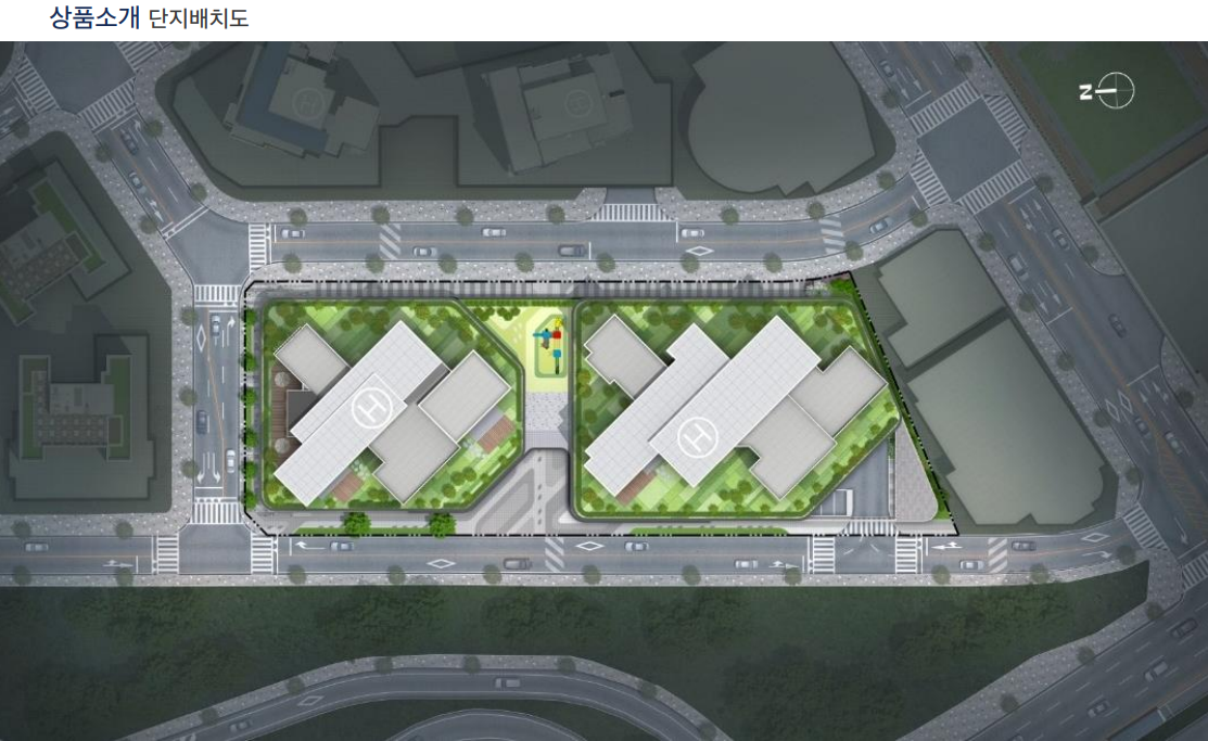 단지배치도