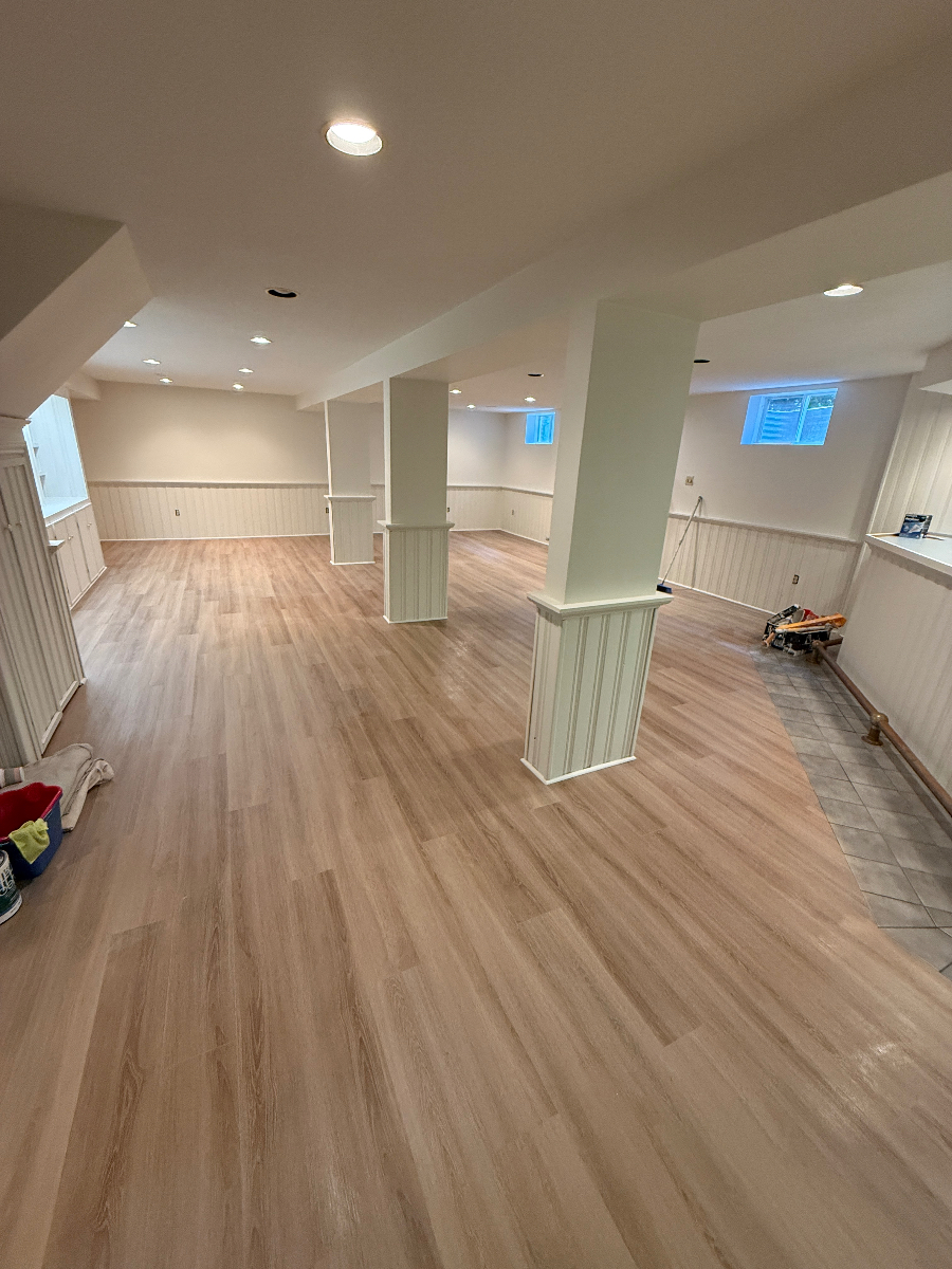 Modern Basement Renovation