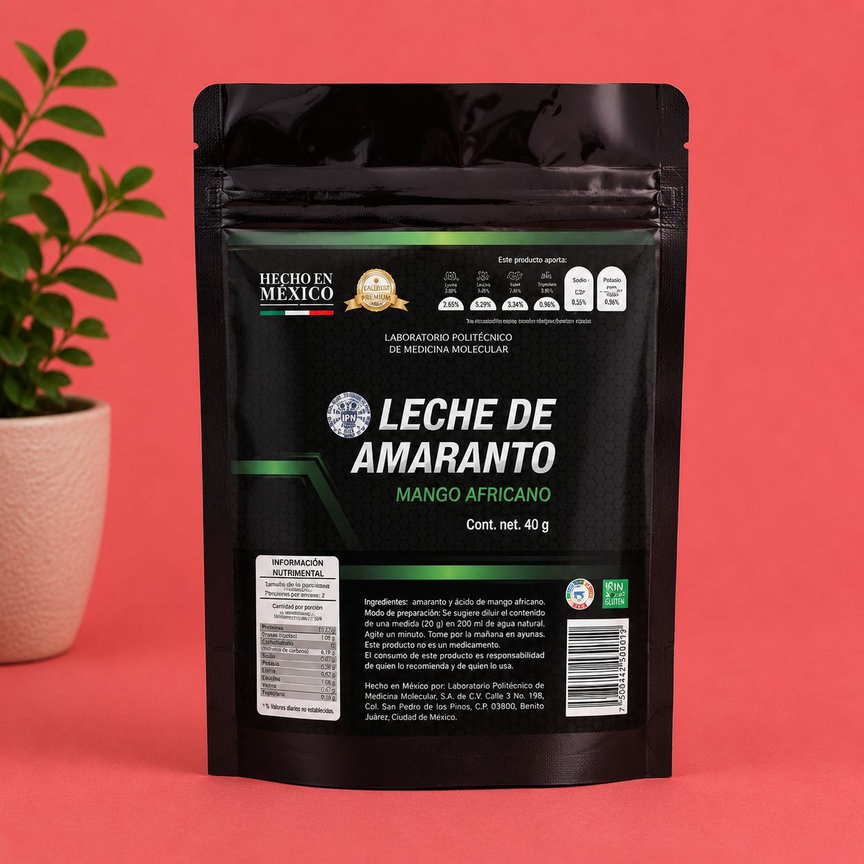 Leche de Amaranto
