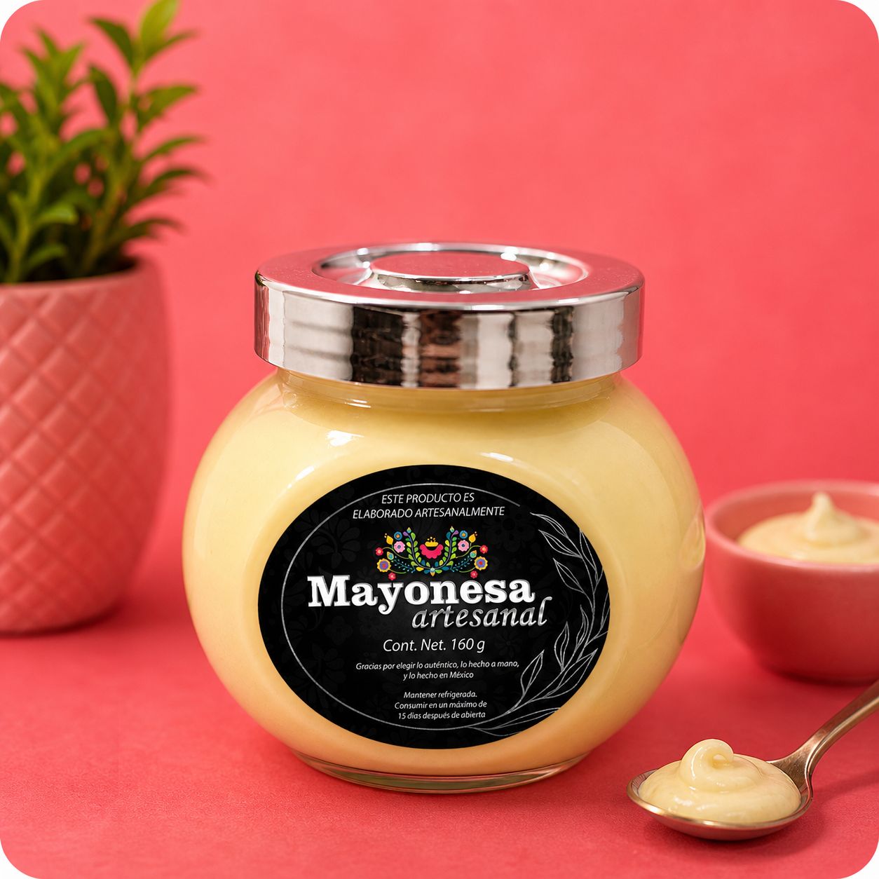 Mayonesa Artesanal con Mango