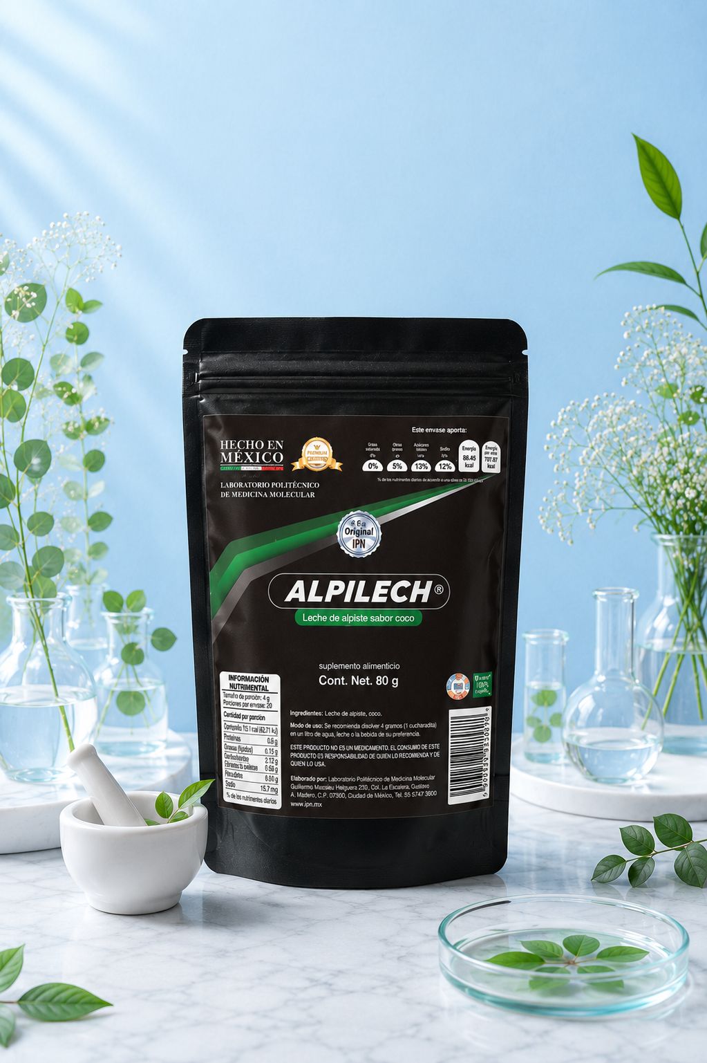 Leche de Alpiste con Coco