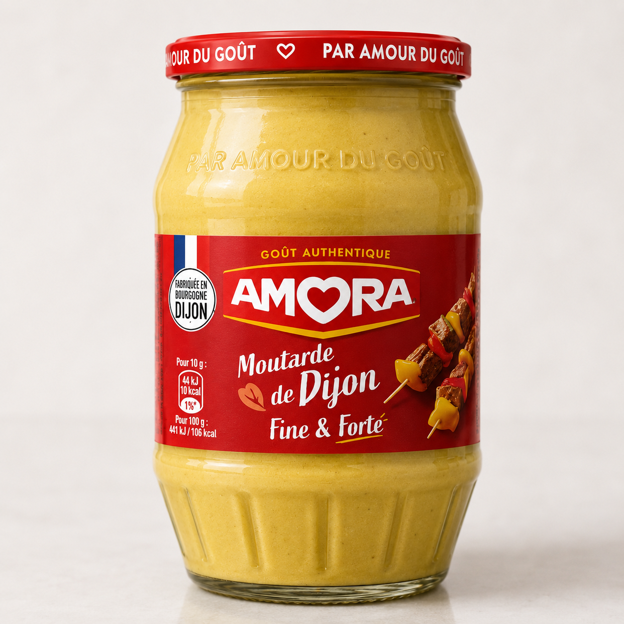 Amora Moutarde de Dijon Fine & Forte - Premium Oils & Sauces from France | Buy African Groceries Online