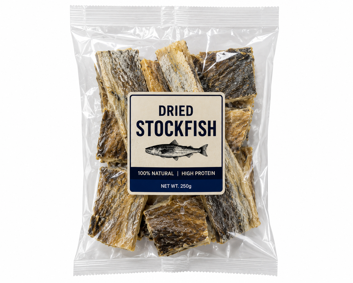 Dried Stockfish (Pieces)