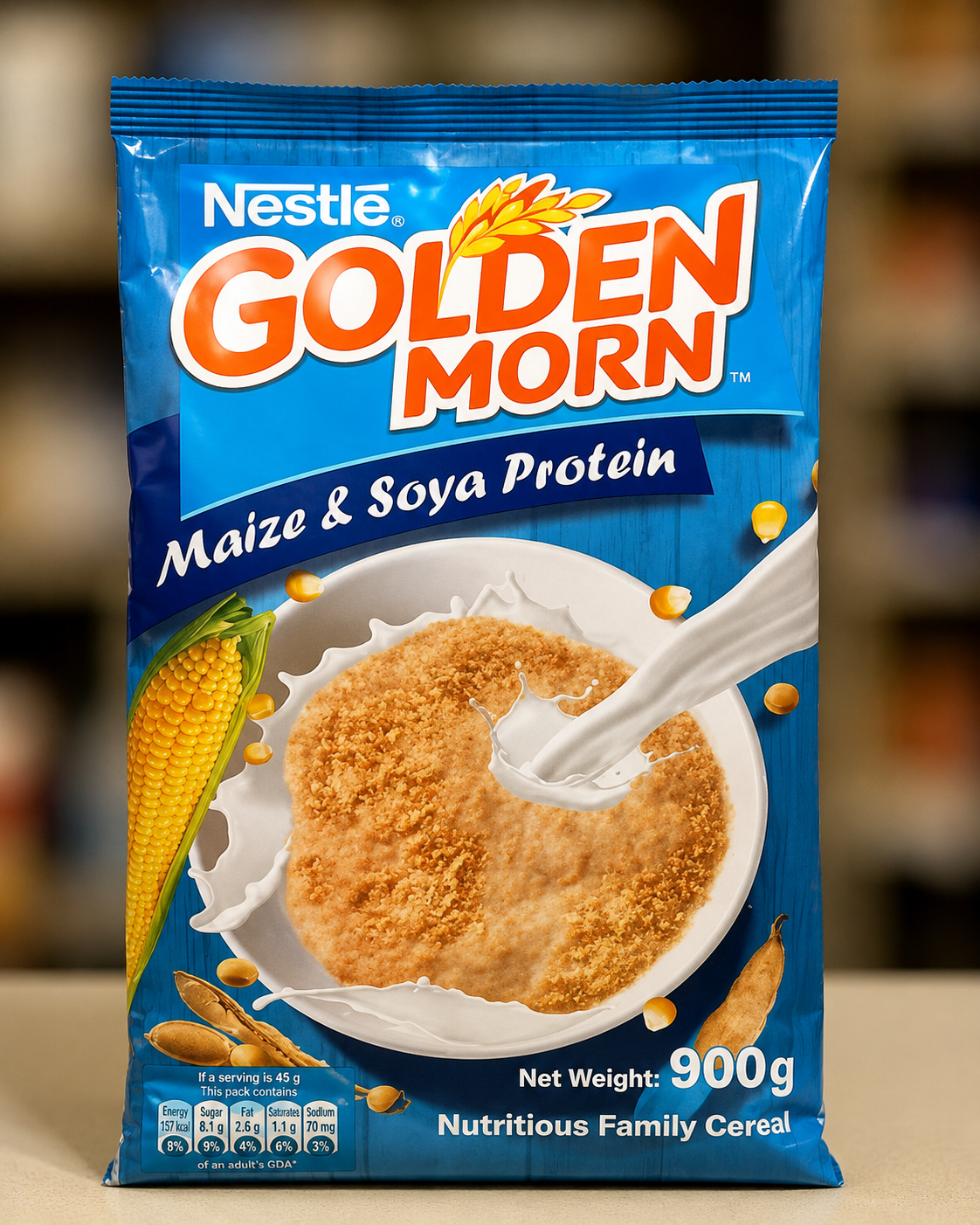 Nestlé Golden Morn Maize & Soya Protein - Premium Snacks from Nigeria | Buy African Groceries Online