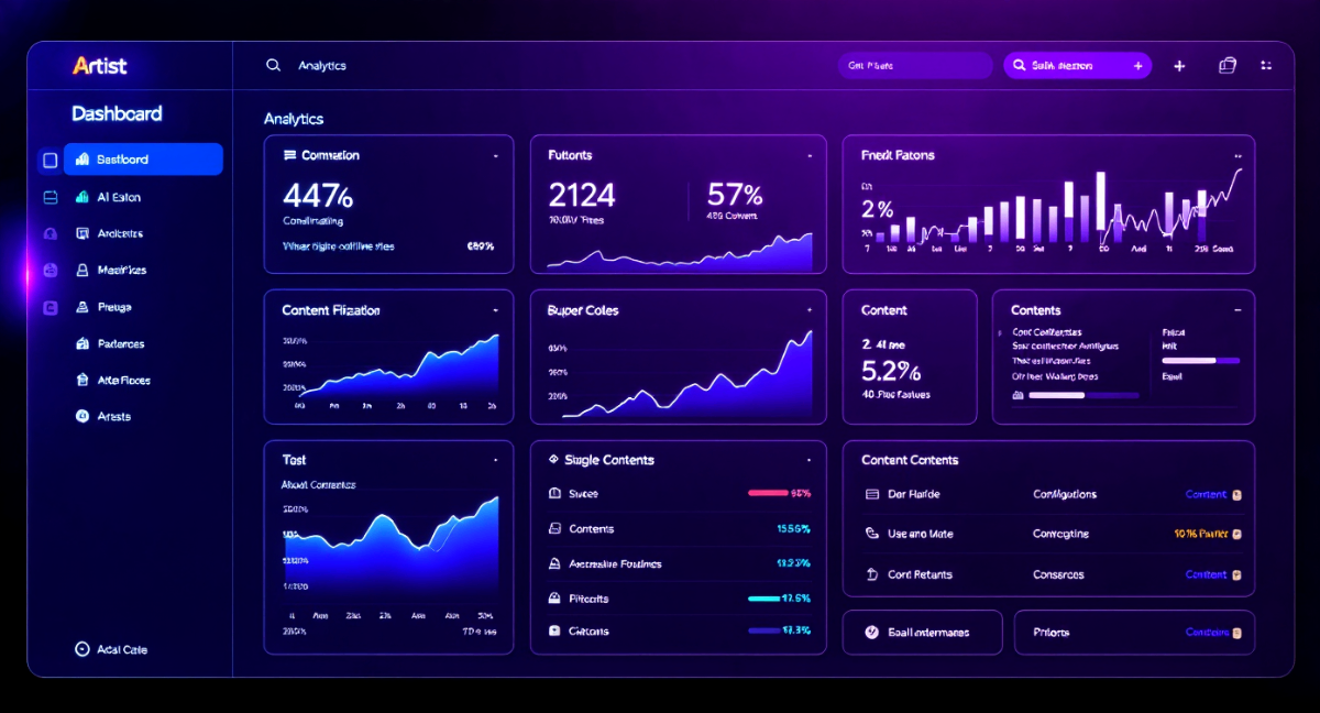 Artist Analytics Dashboard