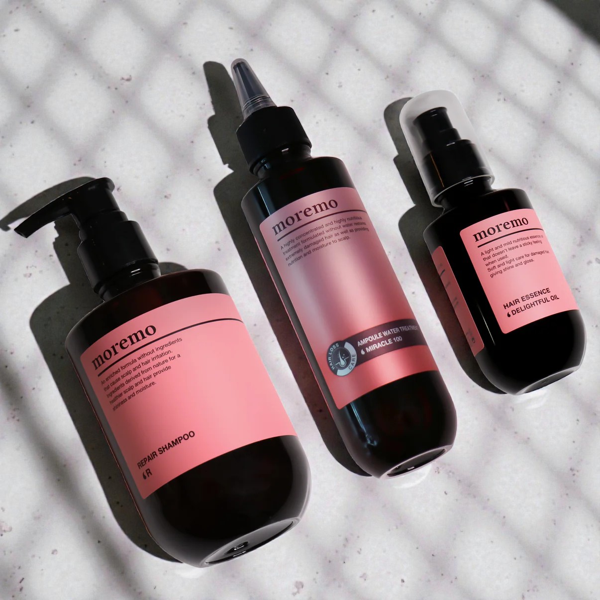 Essential care for damaged hair