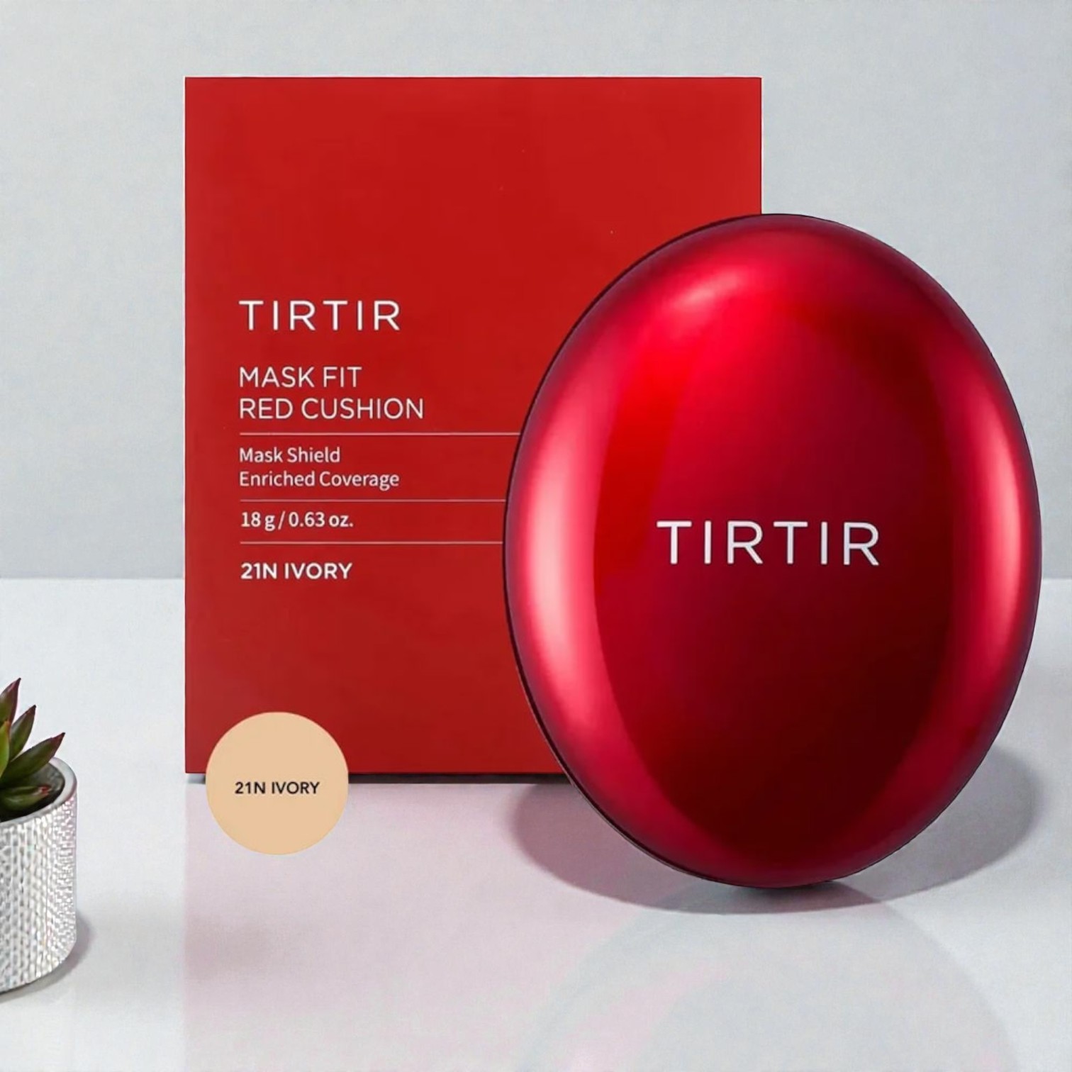 Mask Fit Red Cushion