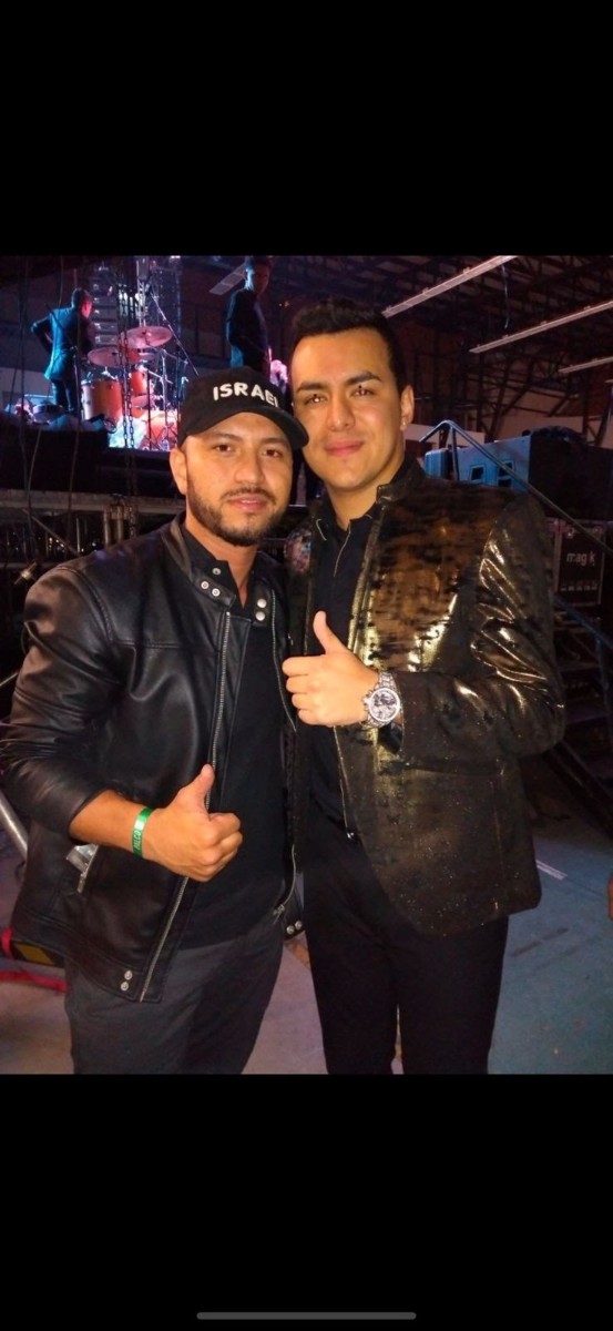 Con Yeison Jiménez - 2017