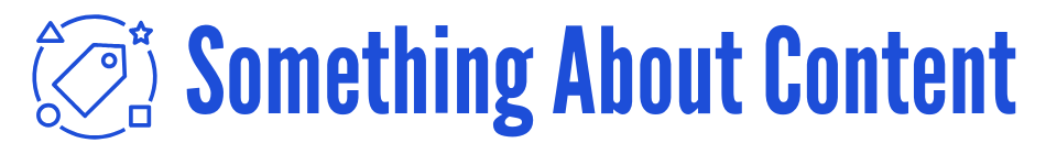 Something About Content Logo