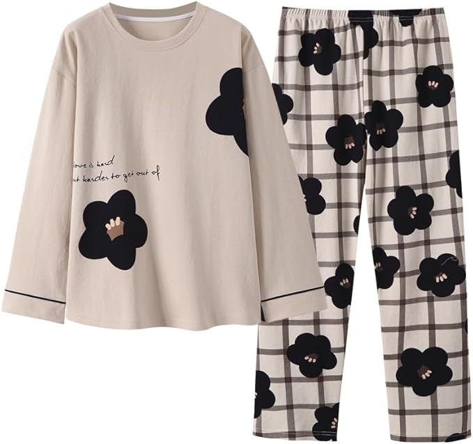 綿100%やさしいゆったりパジャマ