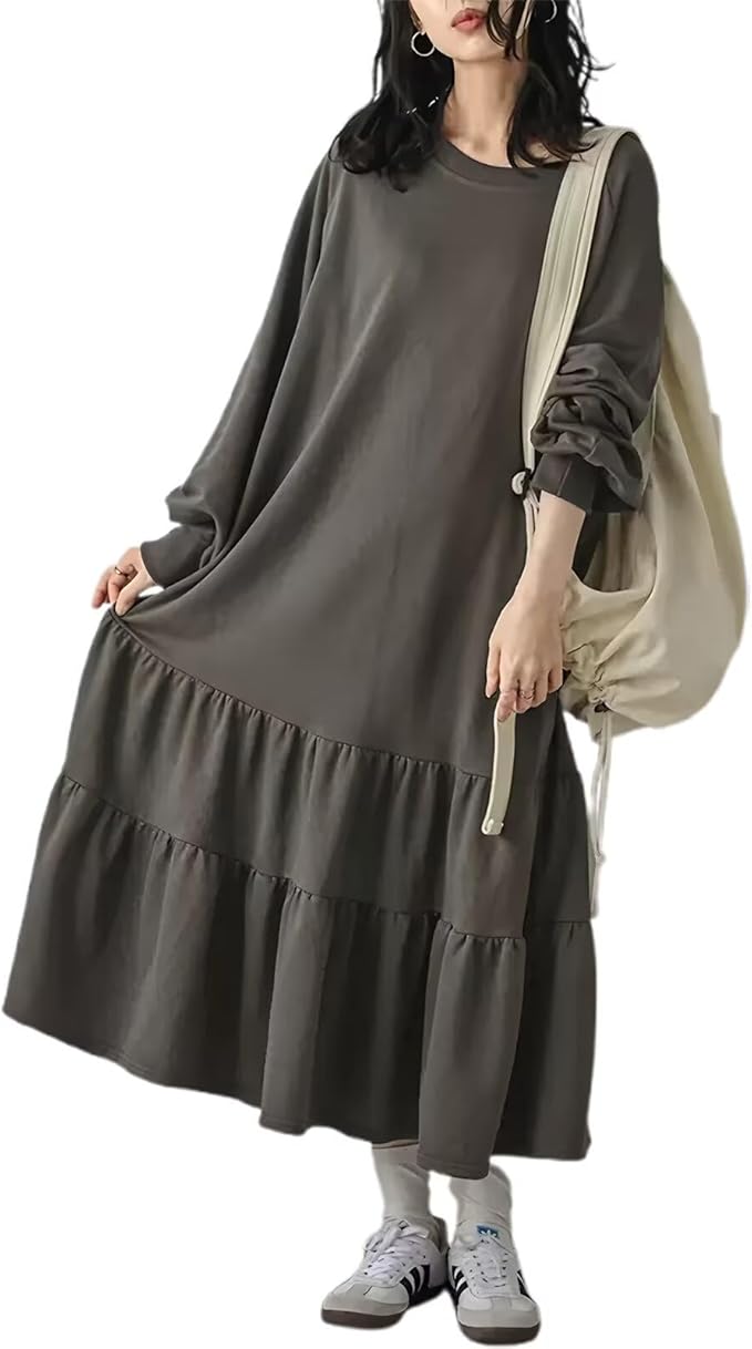 体型隠せる楽かわワンピース