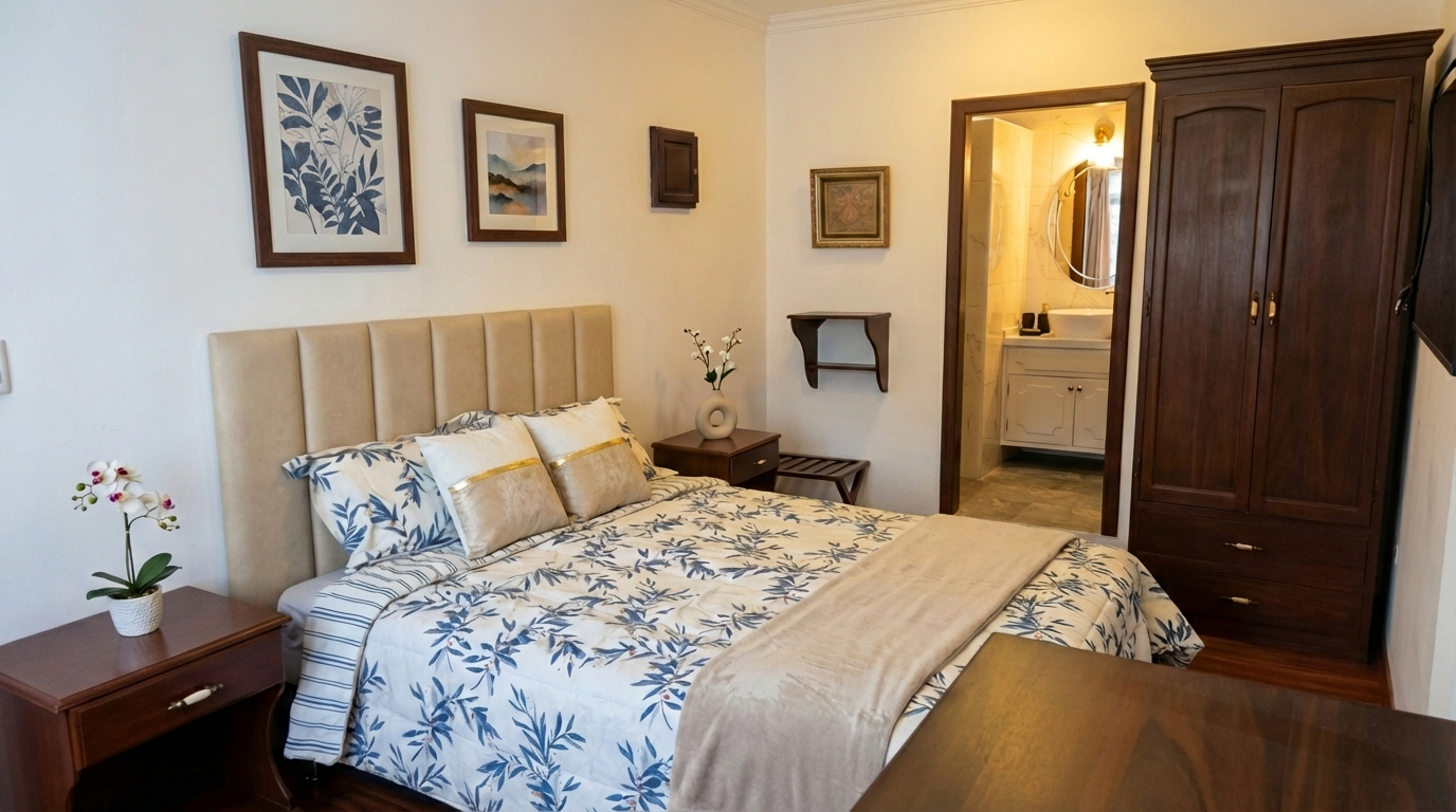 Suite S201 - Suite de lujo en FLORESTA URBAN STAY, norte de Quito