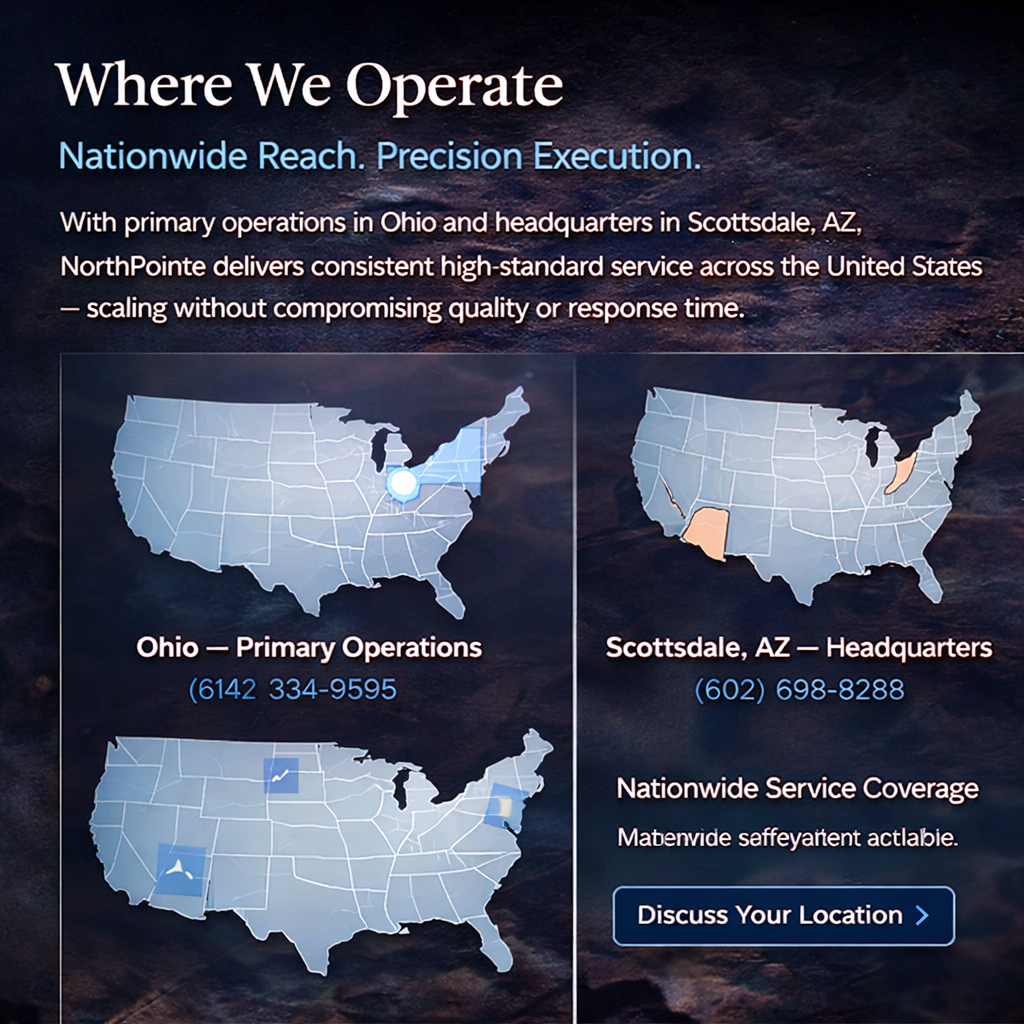 Nationwide Service Coverage