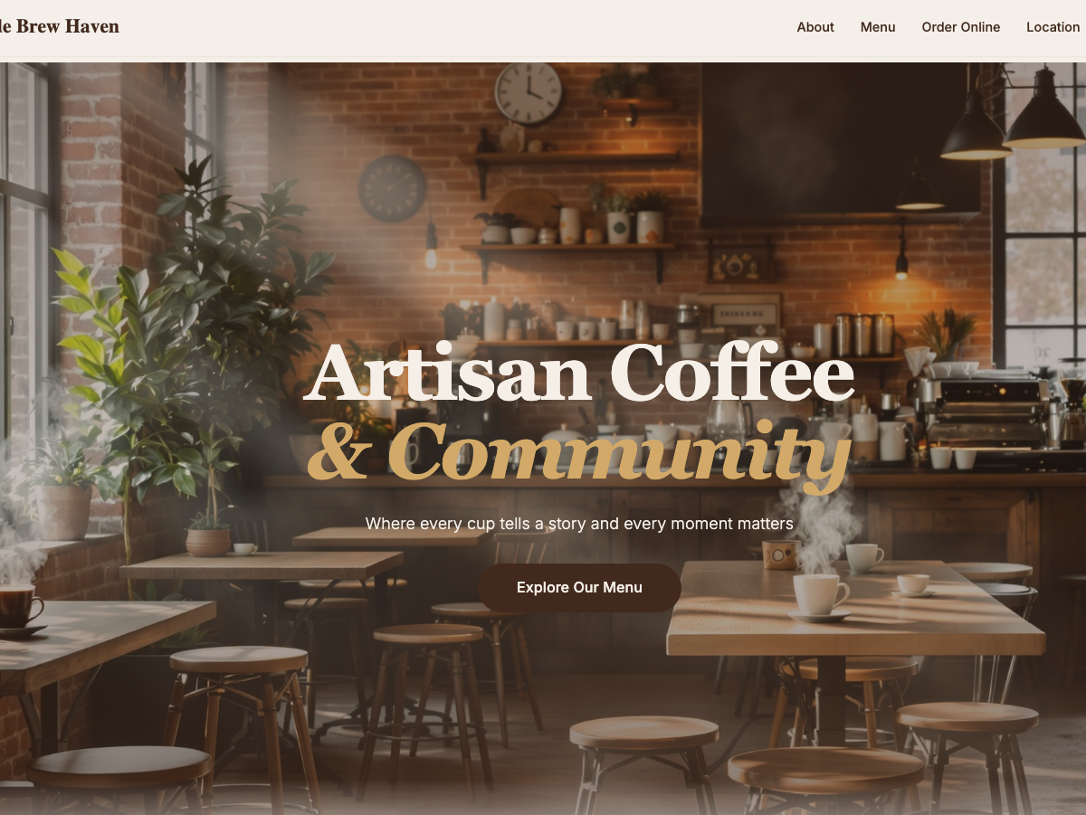 Tide Wave Coffee - Professional web design by ExpandLabs Tuscaloosa web design agency showcasing modern mobile-friendly website for local Alabama business