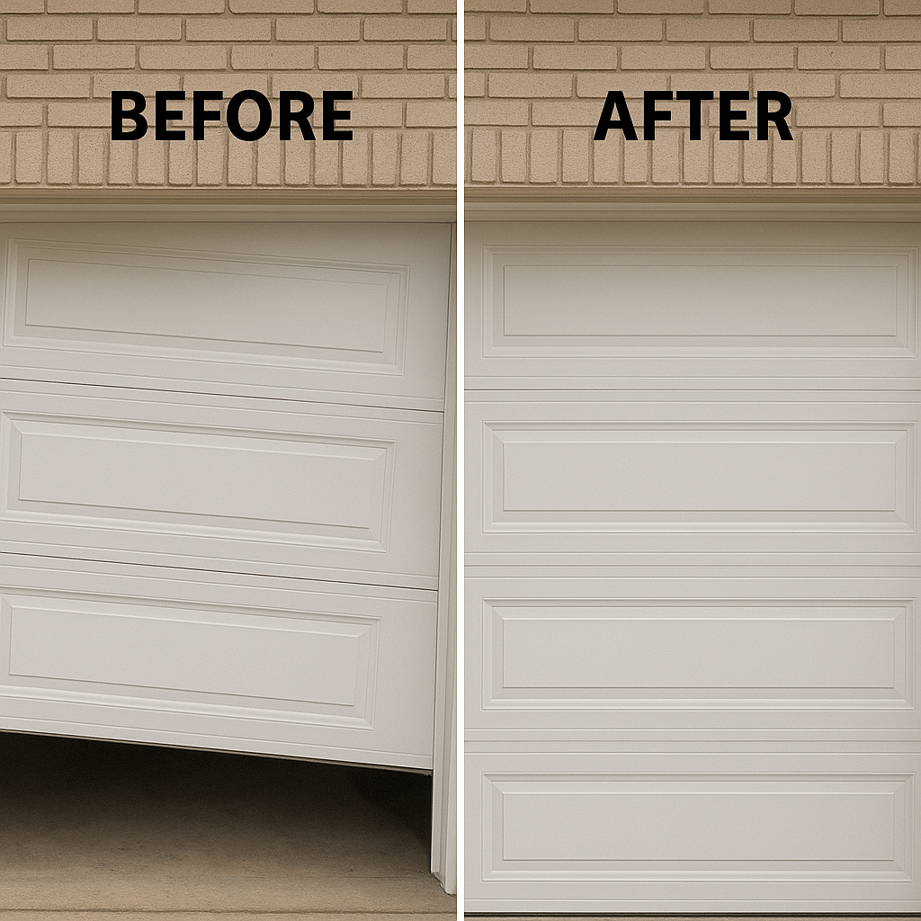 Professional garage door technician from Coulee Ridge Garage Doors