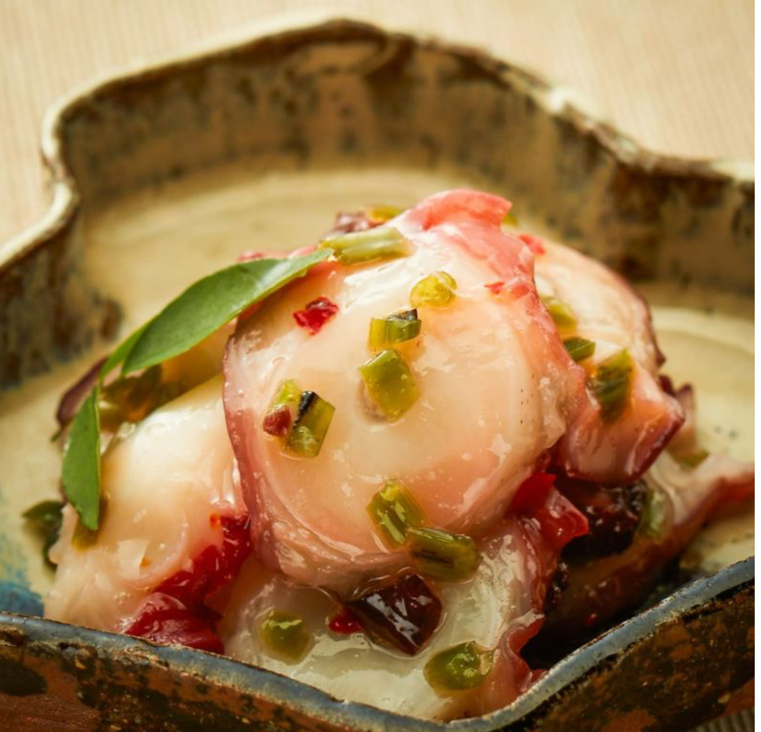 北海蛸足わさび