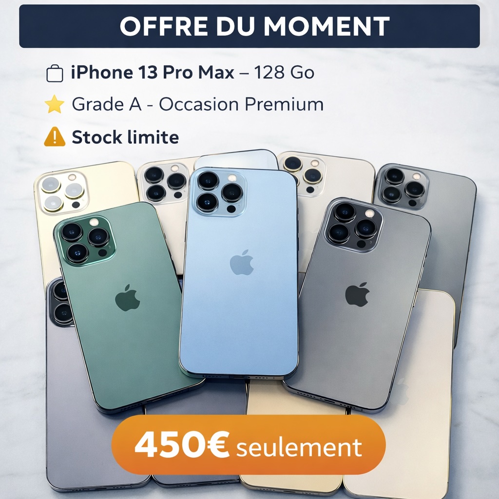 iPhone 13 Pro Max 128 Go Occasion Premium