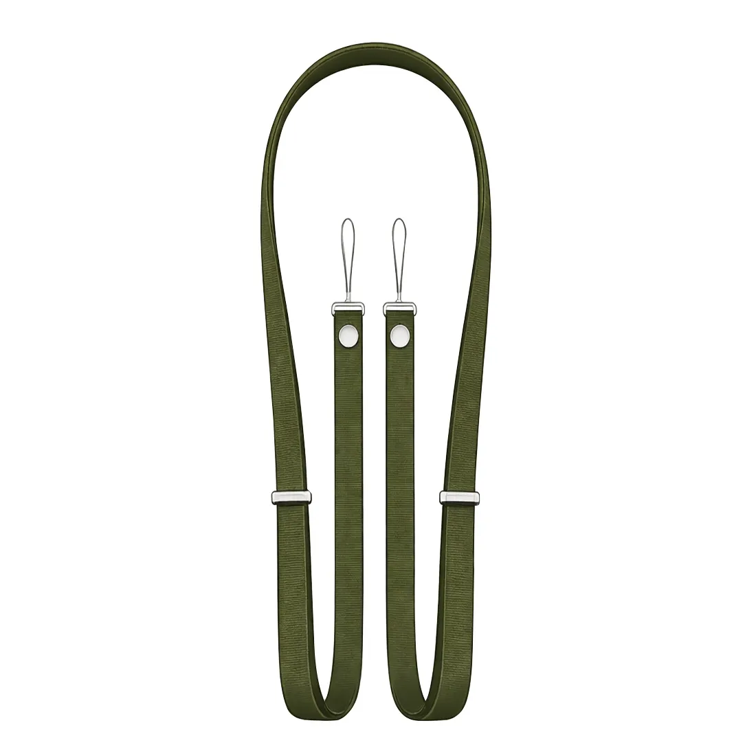 Bandoulière tissée 208 cm pour Smartphone - Vert kaki