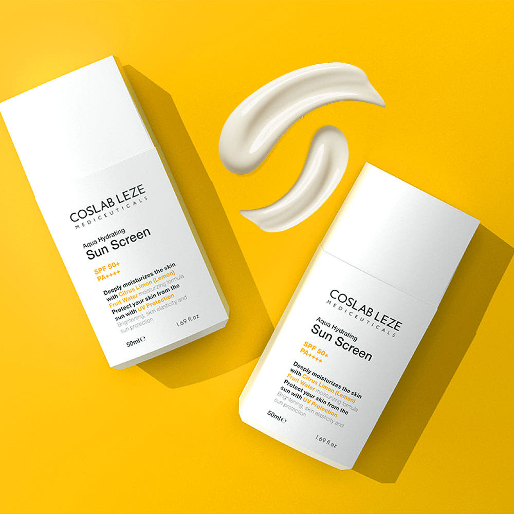 르제 하이드레이팅 선스크린 유기자차 촉촉한 수분 선크림 50ml