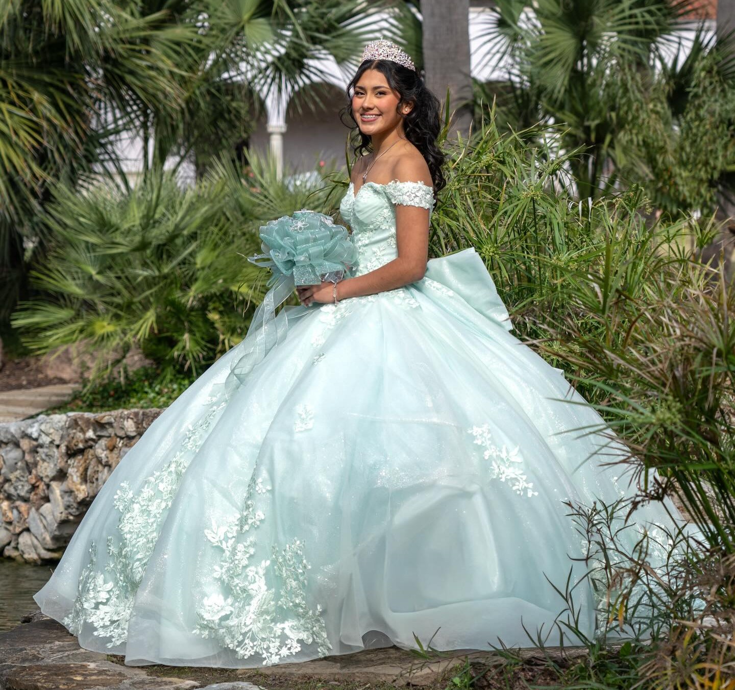 Beautiful wedding ceremony moment