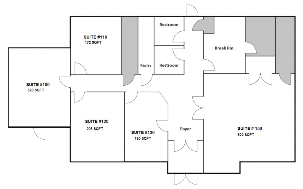 DMLCampus Main first floor plan