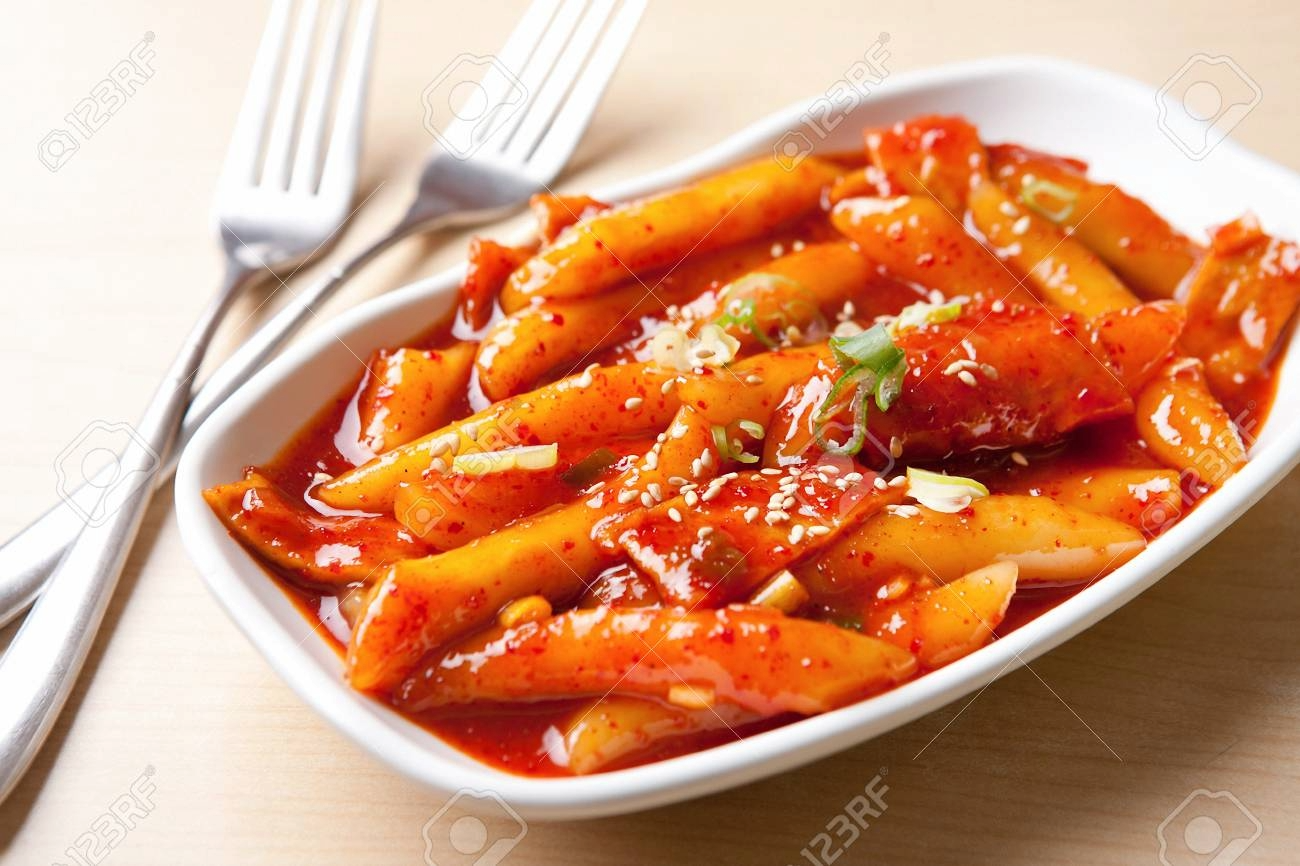Tteokbokki Korean street food